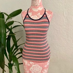 🎉 Springfield - Striped Halterneck Tank